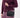 clutch met hart spiegel | black