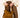 suede tas met knoop detail | mid brown