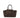 suede shopper | dark choco