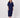 long blouse dress | summer navy