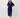 long blouse dress | summer navy
