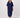 long blouse dress | summer navy