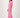 long t-shirt dress with slit | bright pink