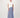 long skirt with fan print | summer navy/lavender blue/off-white