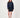 krijtstreep short | navy
