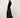 rok van faux leer | black