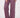 wide satin pants | eggplant
