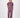 wide satin pants | eggplant