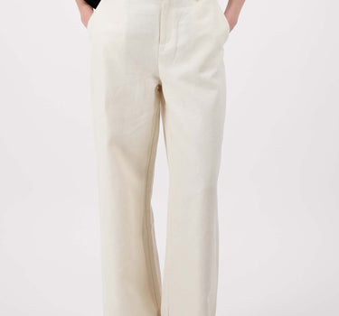 Leinenhose mit Zierbändern | Soft Kit