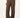 nette broek met glitter steentje | dark taupe