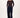 broek met superstretch en naad middenvoor | dark navy