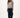 denim wideleg met stretch | dark denim