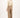 visgraat broek met stretch | dark taupe / beige