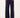 wideleg jogger broek met zijbies | off white / dark navy