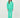 straight-fit linen pants | turquoise