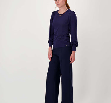 Hose mit Naht | marineblau