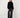 faux glans leren wideleg | black