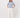 top met ballon mouw in streep | summer navy / off white