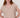 V-neck top with lurex trim | darker sand