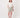 Top with balloon sleeves in stretch lace | off-white