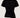 Jersey ballonmouw met knoop black van Zusss, zwarte wraptop met knoopdetail.