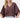V hals T-shirt wijde mouw met Zusss embroidery | brown