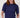 butterfly sleeve boat neck top in bouclé yarns | summer navy