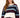 trui met blok streep colourblock | dark navy / ocean blue / burgundy