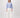 trui korte mouw met V hals | light blue