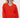 short-sleeved sweater with V-neck | orange-red