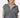 Sleeveless cardigan with zipper | anthracite gray