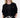 vest met vleermuis mouwen met broche | black