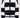 basic vestje met broche in blok streep | off white / dark navy