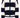 basic vestje met broche in blok streep | off white / dark navy