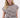 T-shirt with rolled-up sleeves and stripes | off-white/brown