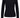 lange mouw boothals top | black
