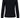 lange mouw boothals top | black