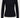 lange mouw boothals top | black