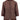 ramie ballon blouse | dark sand van Zusss, ramie stof met knopen, staande kraag en elastische mouwboorden.