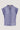 Checkered blouse | sky blue by Zusss, crinkle fabric with a button-down front and short sleeves.