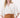 borduur bloem mesh blouse | off white