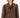 Voile Blouse met Stippen en Strik Detail | dark choco
