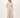 Lange Satijnen Blouse met Taillekoord | cream white