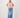 short bulky body warmer | light pink