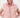 short bulky body warmer | light pink