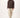 korte bubblecoat met teddy details | dark choco