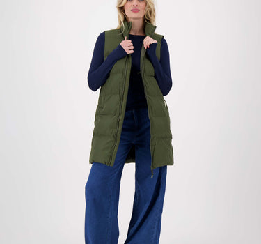 lange bodywarmer | dark green
