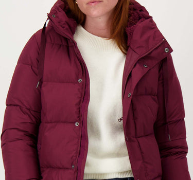 Kurzer Bubblecoat mit Teddy-Details | Port