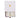 ketting hartje in schuifdoosje in je hart wit | white