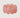 armband van kralen elastiek | crispy pink